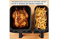 Freidora de aire Moulinex Dual Easy Fry & Grill EZ905D, 8.3 L, Inox