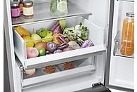 Frigorífico combi Haier HTW5620CNMG, No Frost, 414 L, 205 cm, Wi-Fi, Inox