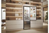 Frigorífico combi Haier HTW5620CNMG, No Frost, 414 L, 205 cm, Wi-Fi, Inox