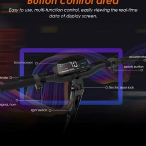 KuKirin G4 all-terrain electric scooter with a maximum range of 75 km