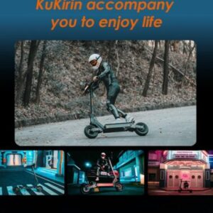KuKirin G4 all-terrain electric scooter with a maximum range of 75 km