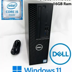 Dell Precision 3431 SFF: i5-9500, 16 GB de RAM, 512 SSD NVME m.2, Windows 11 Pro